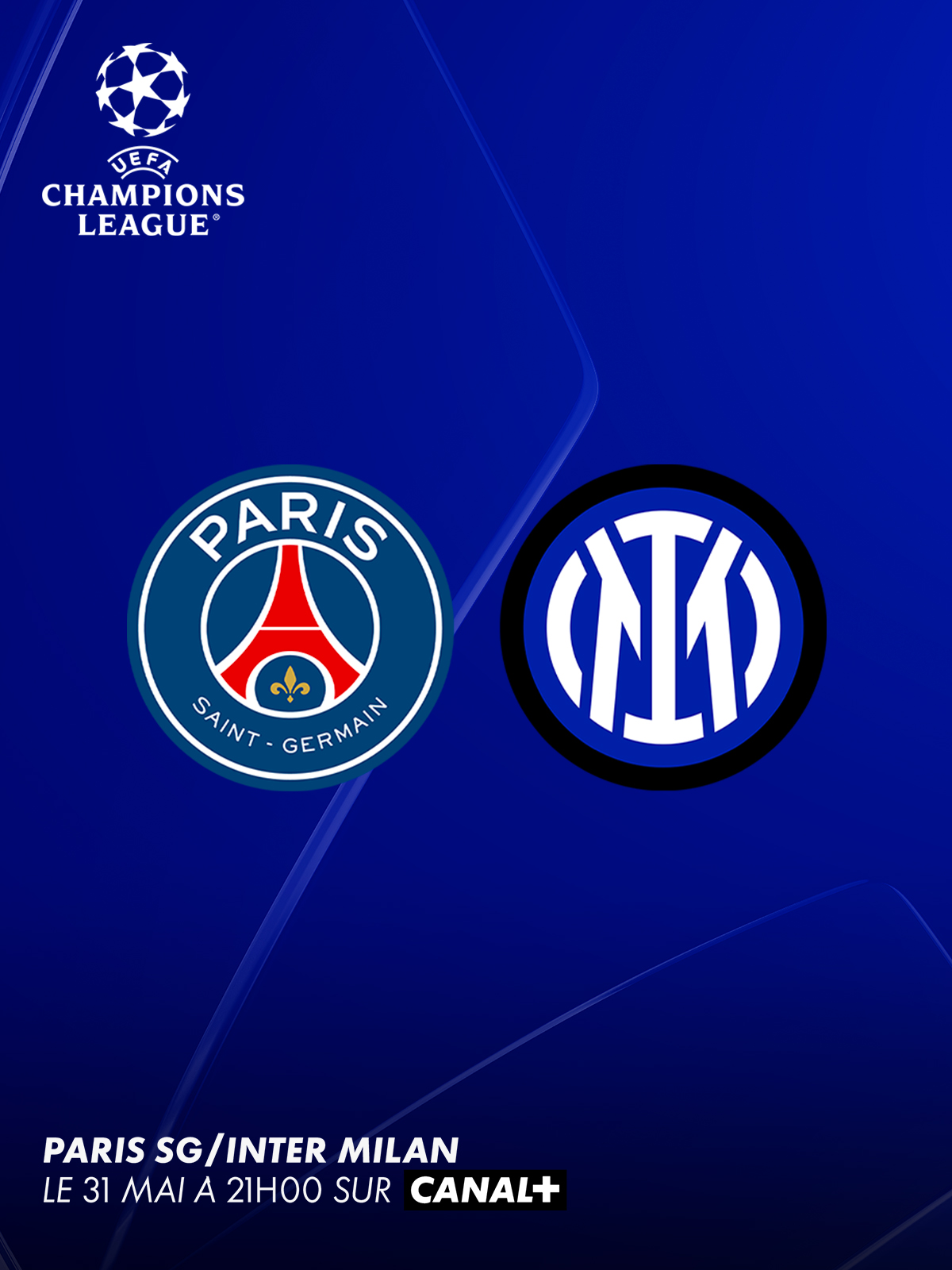 PSG vs Inter Milan 31 mai