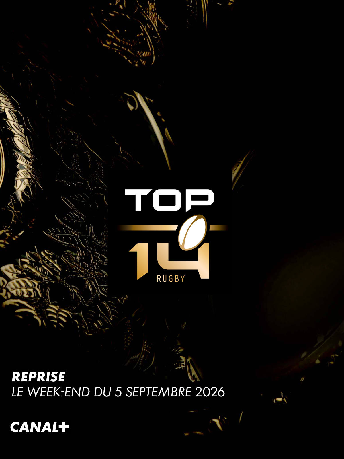 TOP 14 - reprise le week-end du 5 septembre 2026