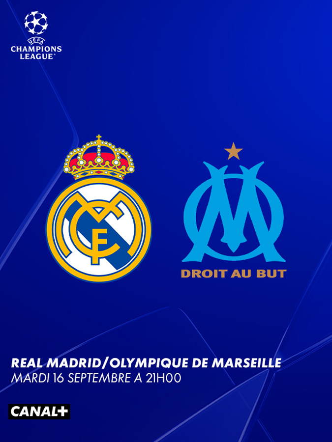 Football - Real Madrid contre Olympique de Marseille