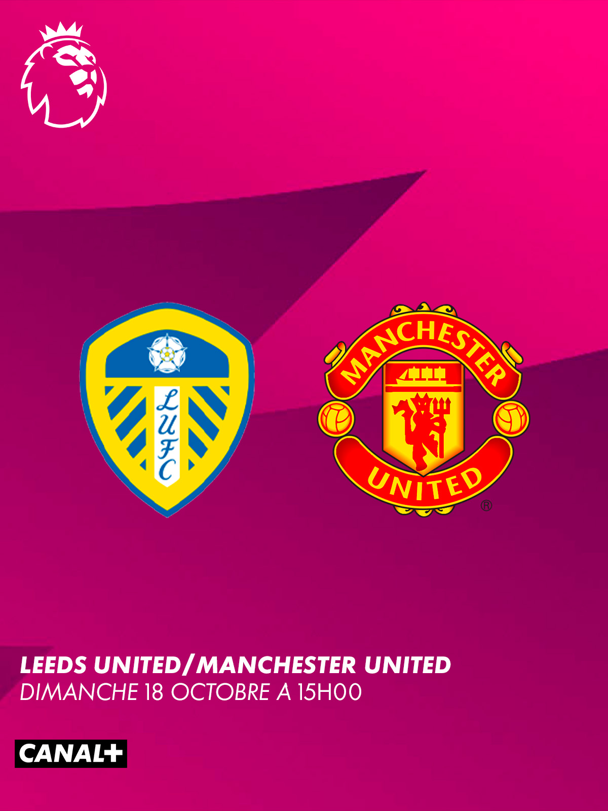 Football - Leeds United - Manchester United - Premier League, journée 7 - dimanche 18 octobre, 15h00
