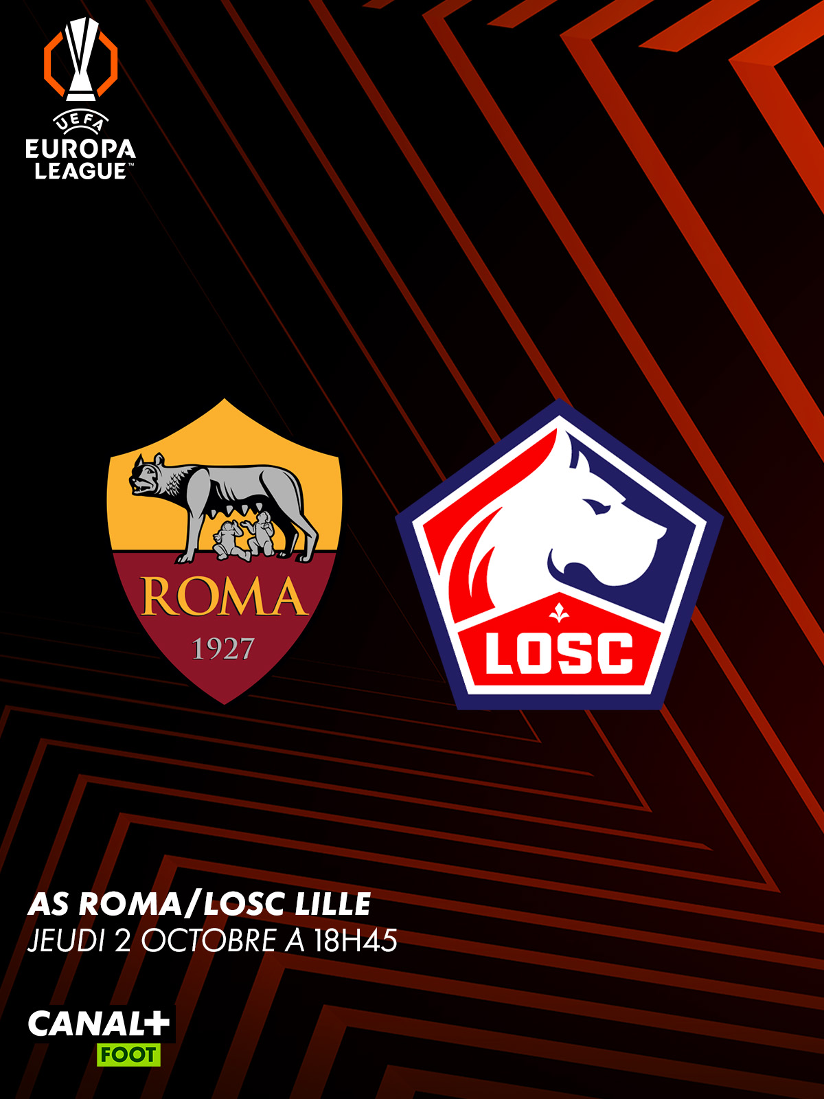 AS Roma vs LOSC Lille