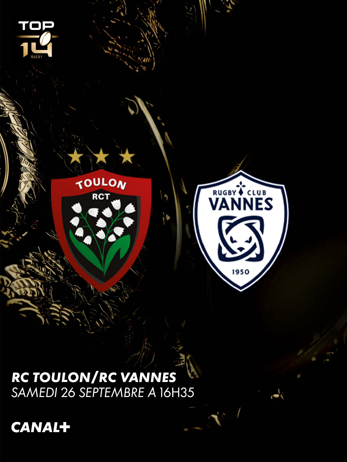 Rugby - Top 14 - RC Toulon / RC Vannes