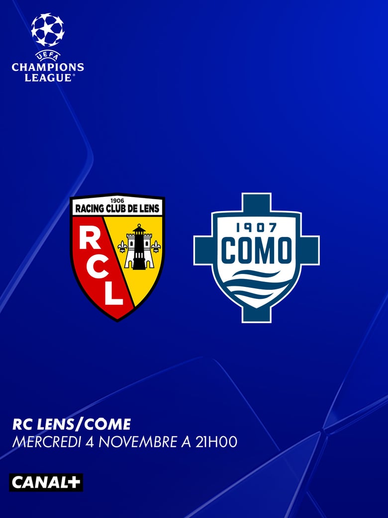 Football - Lens - Côme - Ligue des Champions - mercredi 4 novembre, 21h00