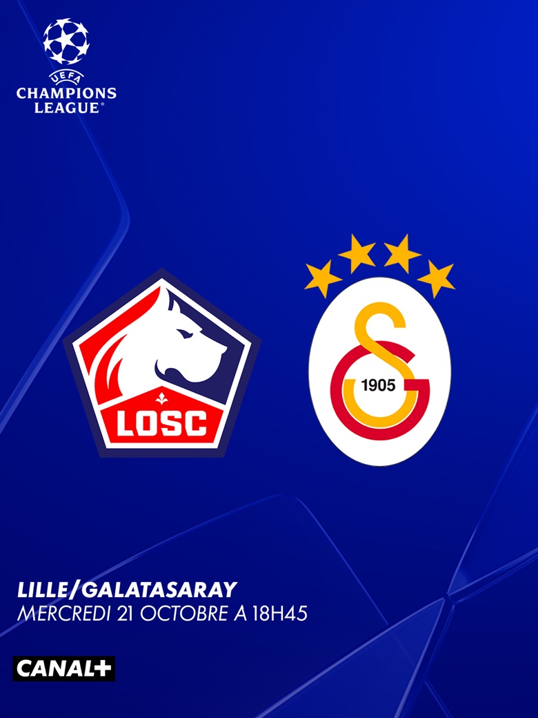 Football - Lille - Galatasaray - Ligue des Champions - mercredi 21 octobre, 18h45