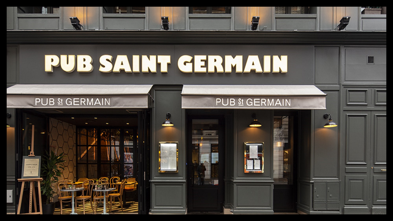 Devanture pub Saint-Germain